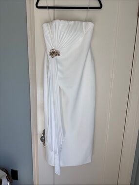 light blue off the shoulder long dress Walley main image 1